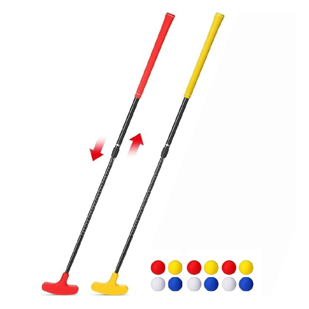 Putter set with 12-pack Golf Balls
