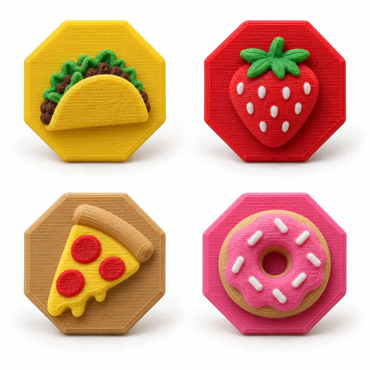 GridBits: Food Theme