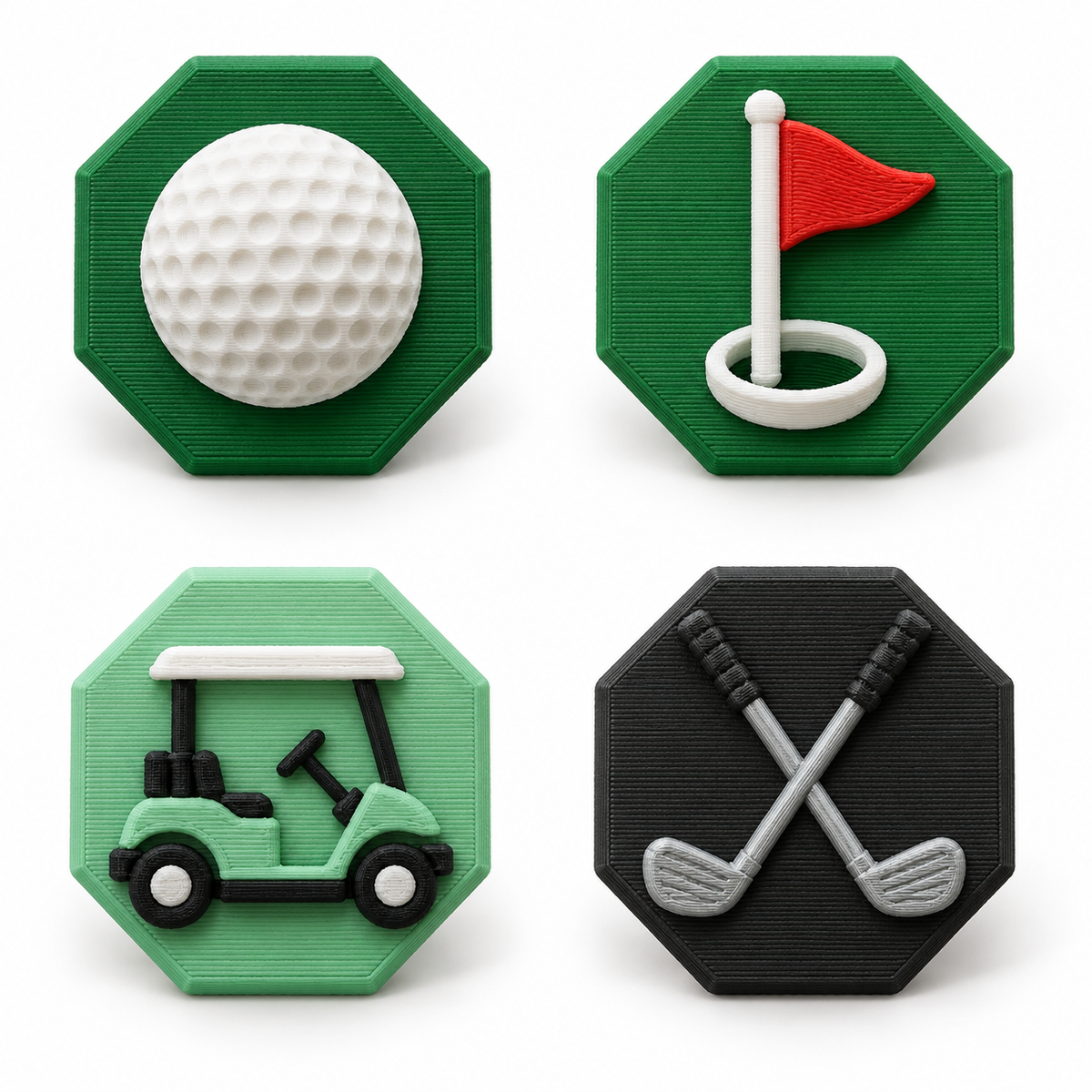 GridBits: Golf Theme
